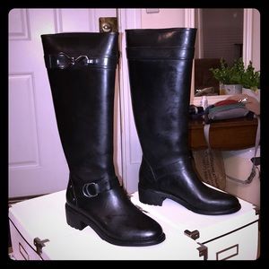 Cole Haan Tantivy Black Rainboot